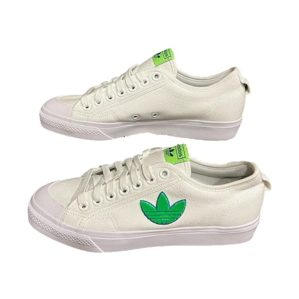 Adidas Original Nizza Men’s Size 8.5 US Trefoil Lifestyle Shoes White FX8354